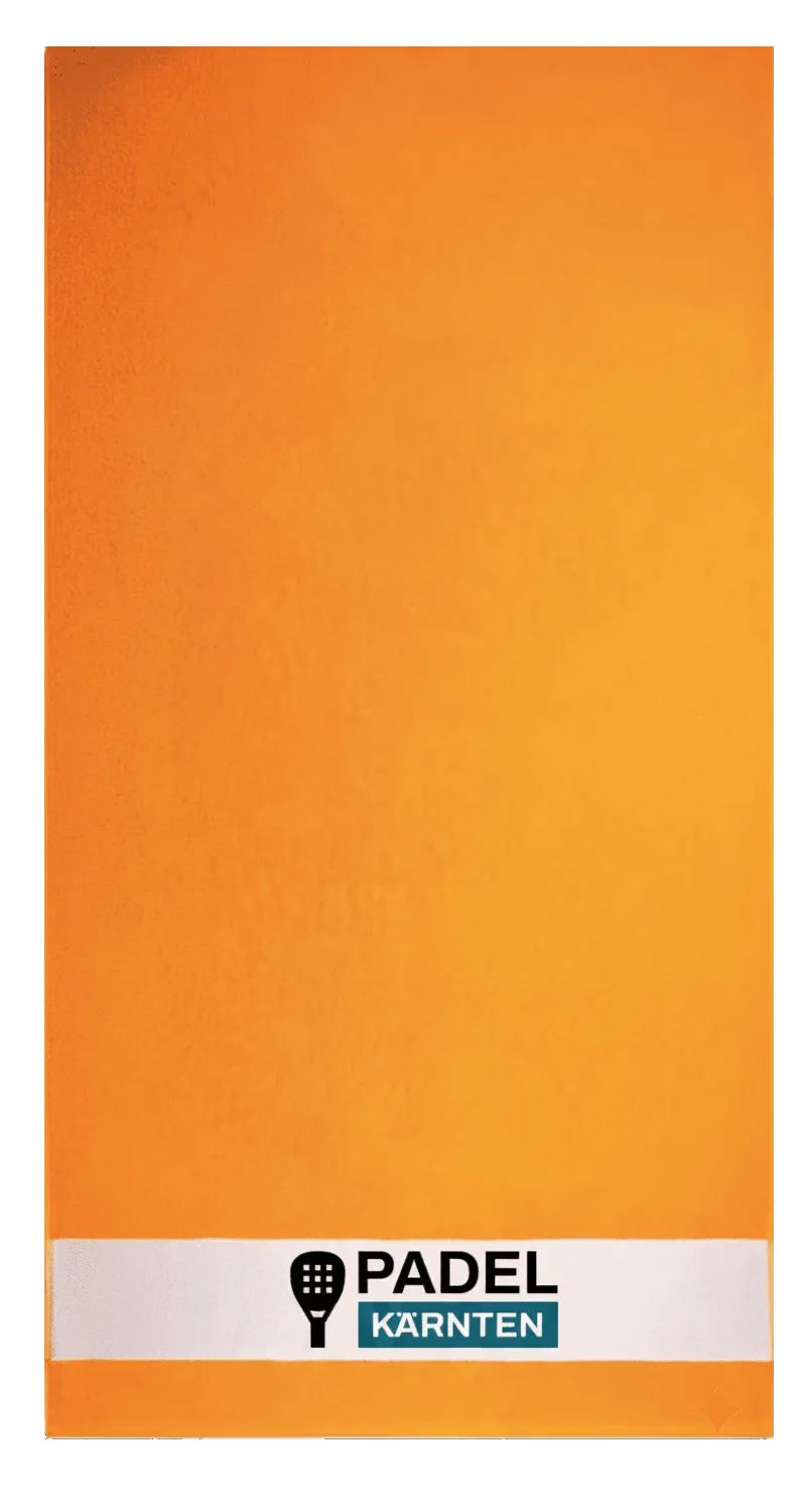 Padel Kärnten Handtuch Orange