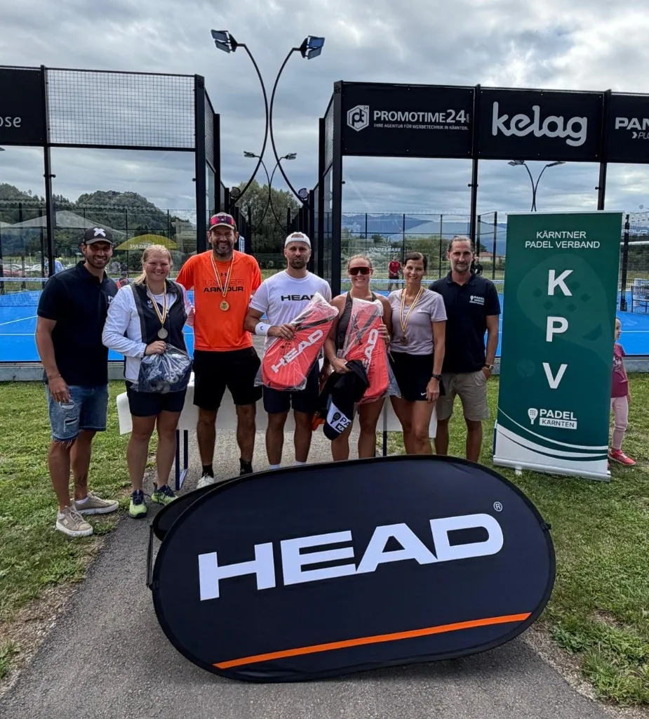 Siegerehrung Mixed – 4. Kärntner Padel-Landesmeisterschaften