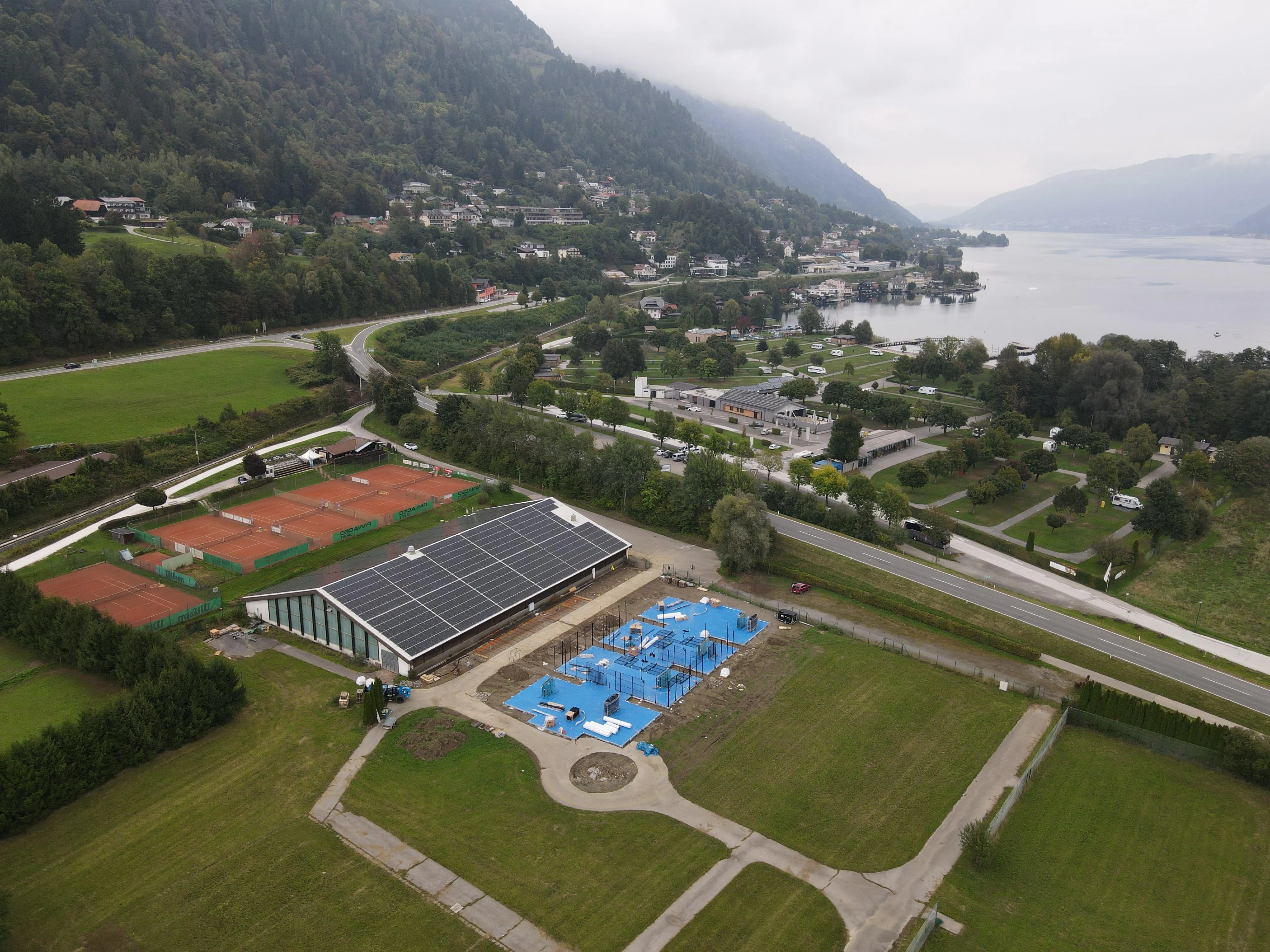 Neue Padelanlage in Annenheim